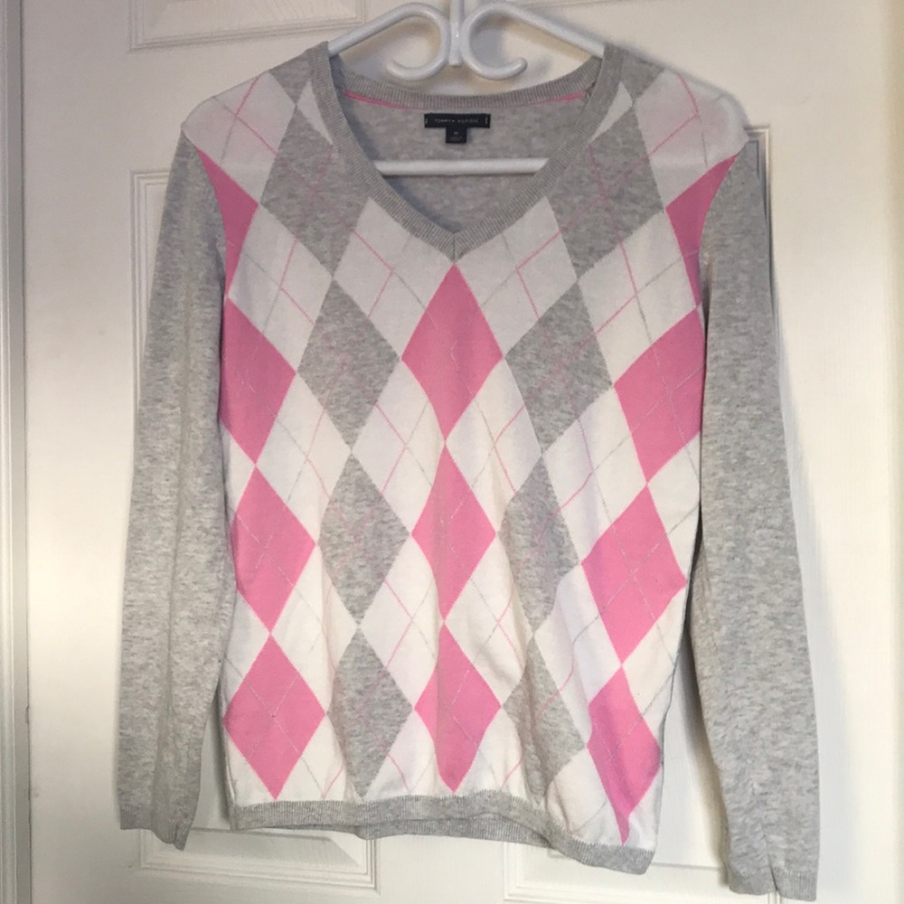 Tommy Hilfiger argyle sweater